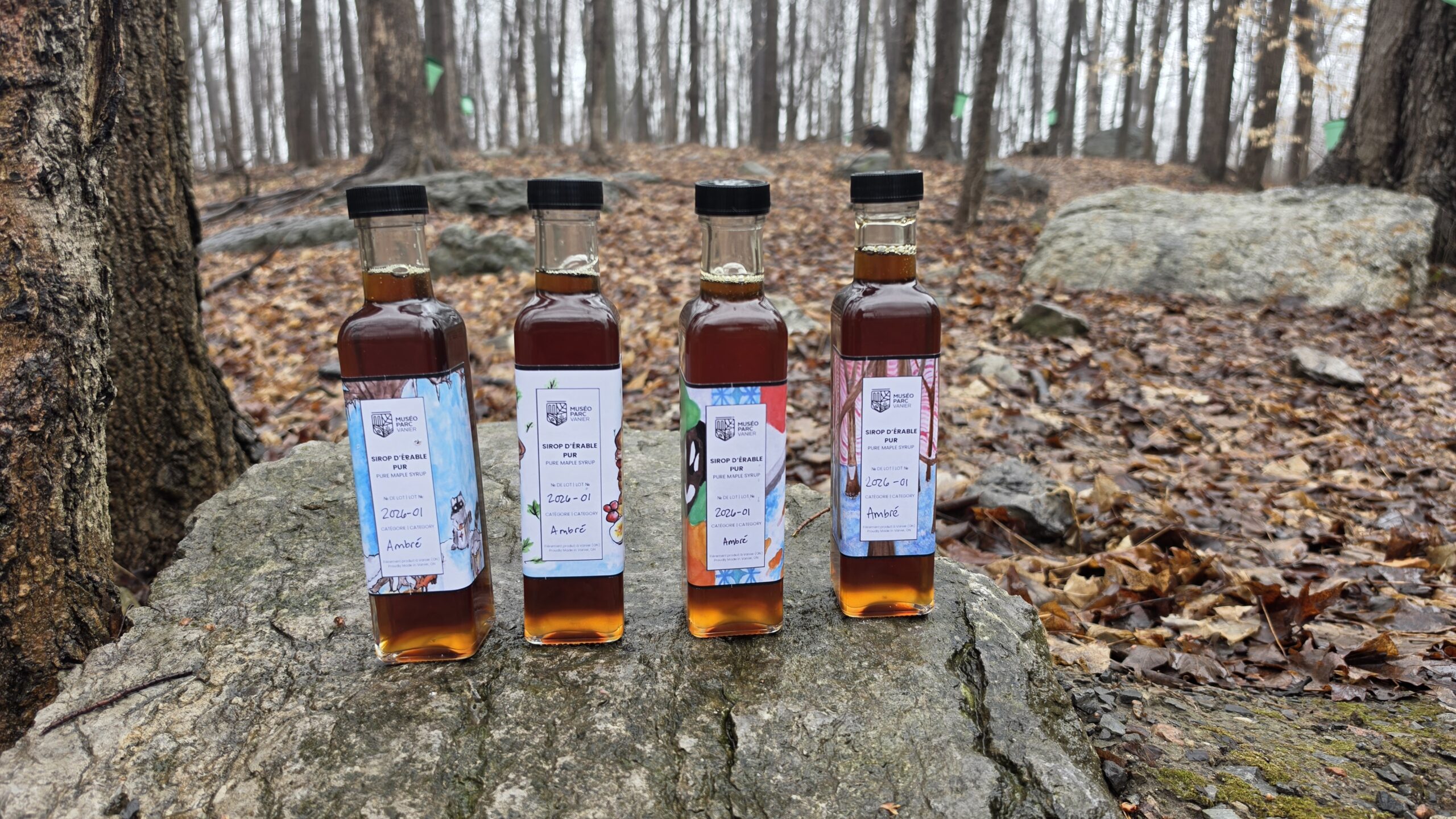 The 2026 maple syrup batch from The Vanier Museopark is now